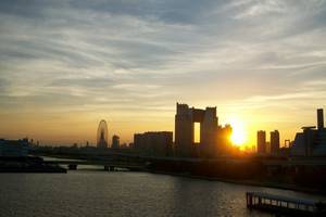 外は夕方・・・