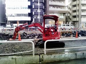 東中野の工事現場より
