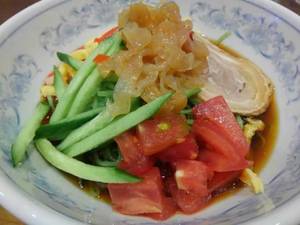 2016年の福しんの冷やし中華