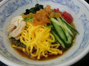 2018年の福しんの冷やし中華