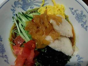 2019年の冷やし中華