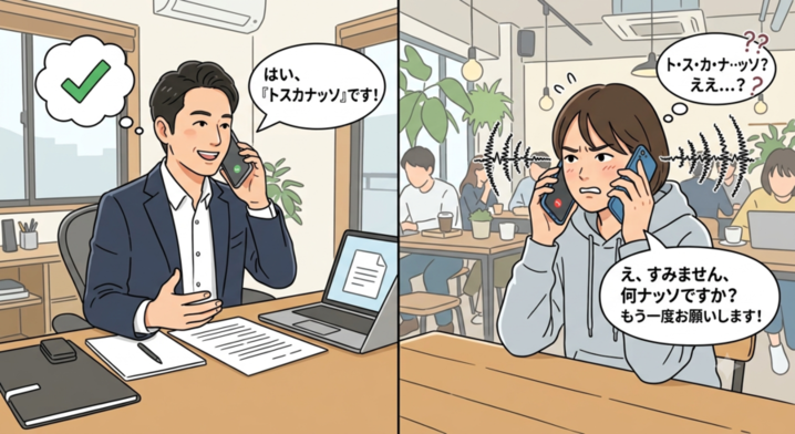 会社名は発音にも注意