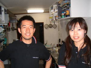 cucina gio gio 代表とスタッフさん