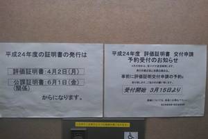 固定資産評価証明書