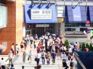 新宿で増資の打合せ