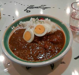 区役所内食堂のビーフカレー
