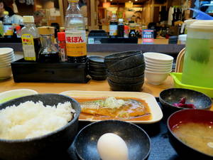 さばみそ定食