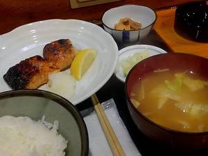 マスノスケ、キングサーモンの照り焼き