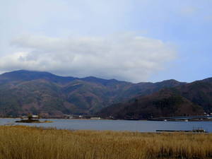 冬の河口湖