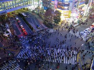 渋谷スクランブル交差点