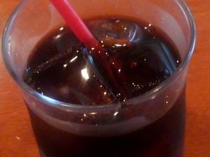 カレーにはアイスコーヒー